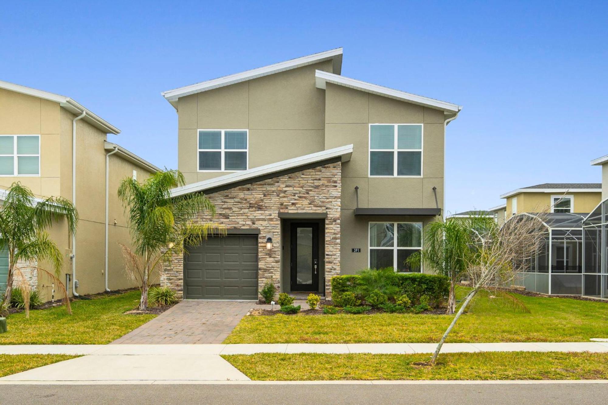 Gorgeous 5 Bd Home W Private Pool Next To Disney Kissimmee Esterno foto