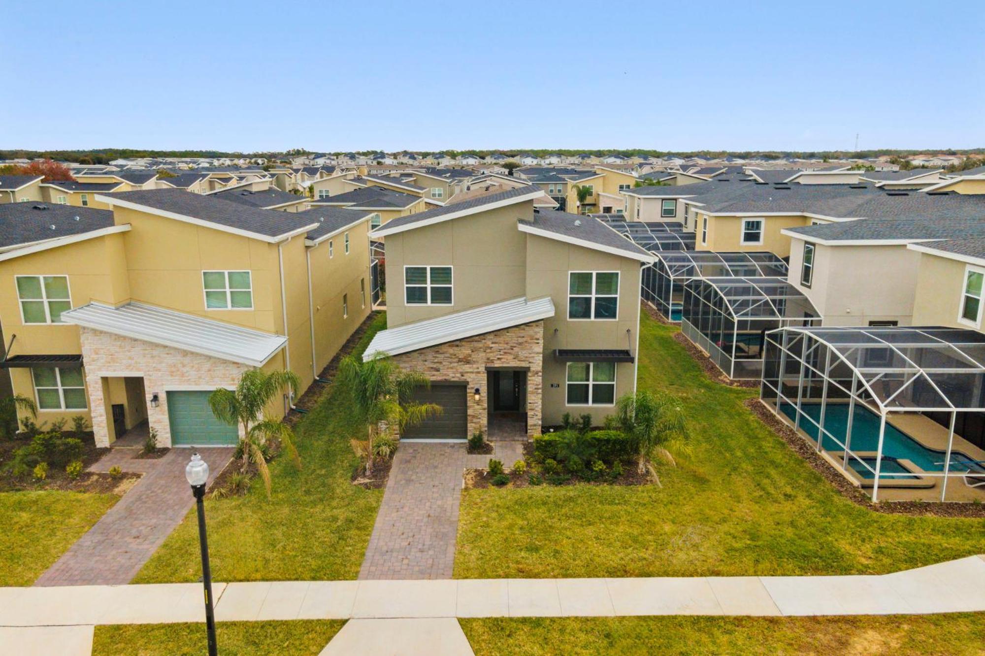 Gorgeous 5 Bd Home W Private Pool Next To Disney Kissimmee Esterno foto