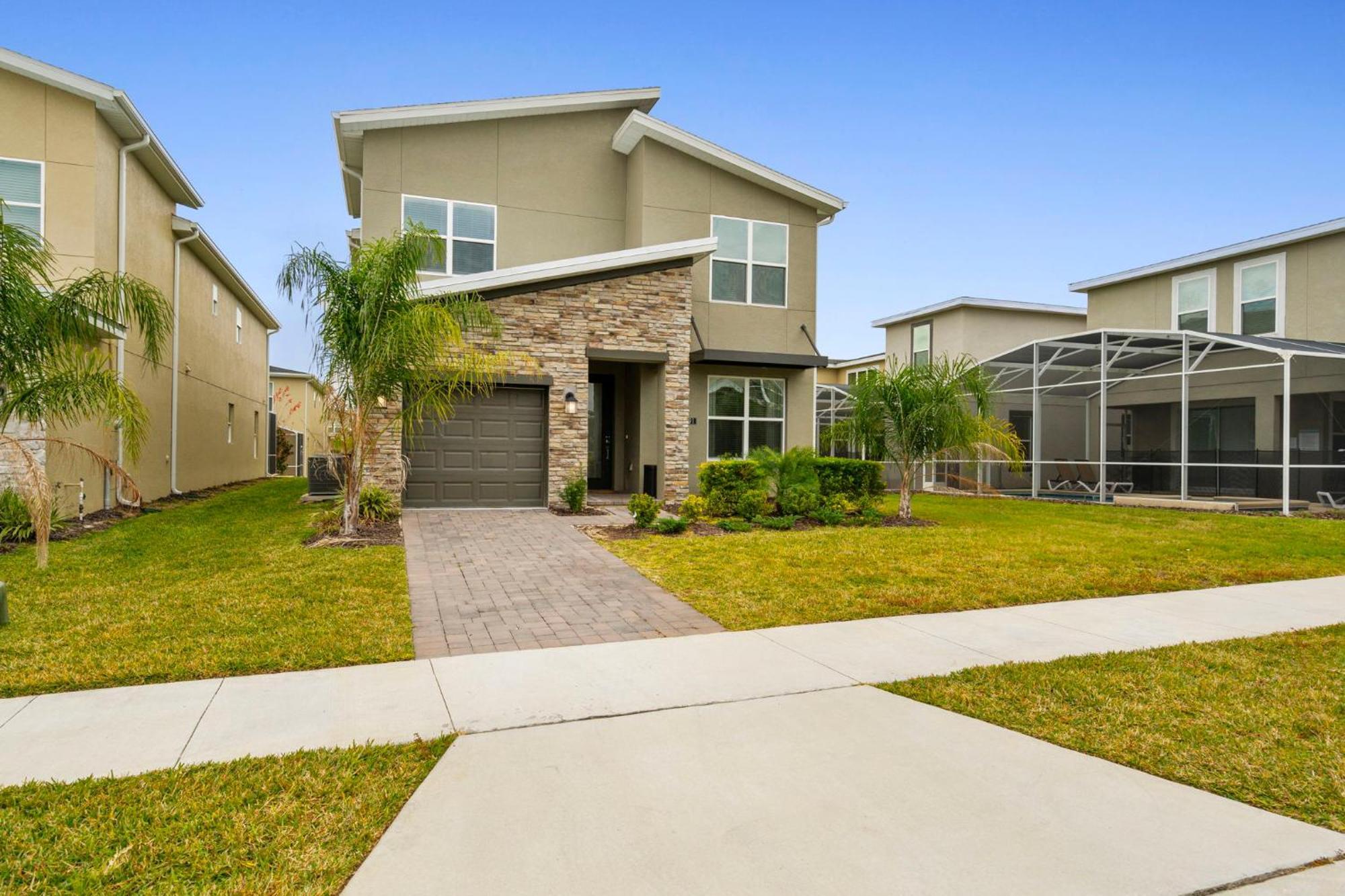 Gorgeous 5 Bd Home W Private Pool Next To Disney Kissimmee Esterno foto
